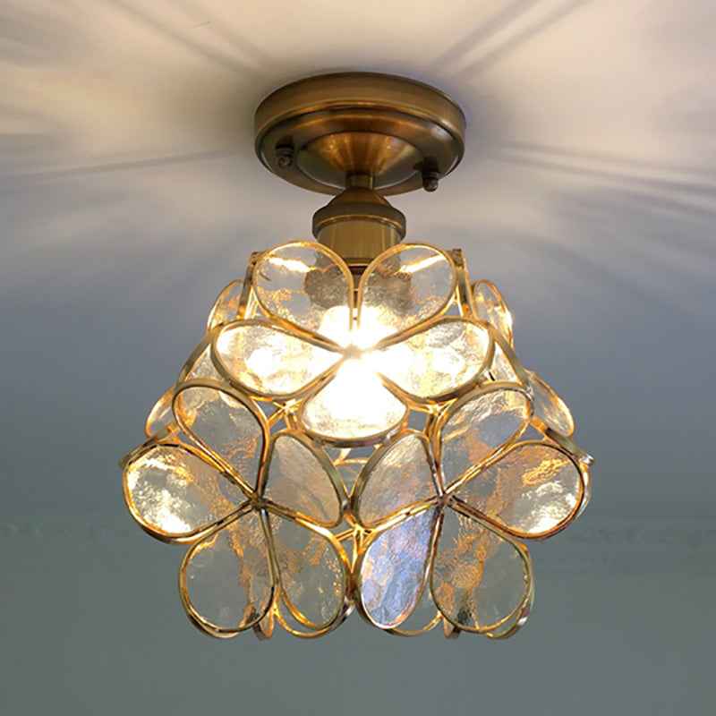 Bello Retro Flower Ceiling Light | Colourful PVC Flush Mount