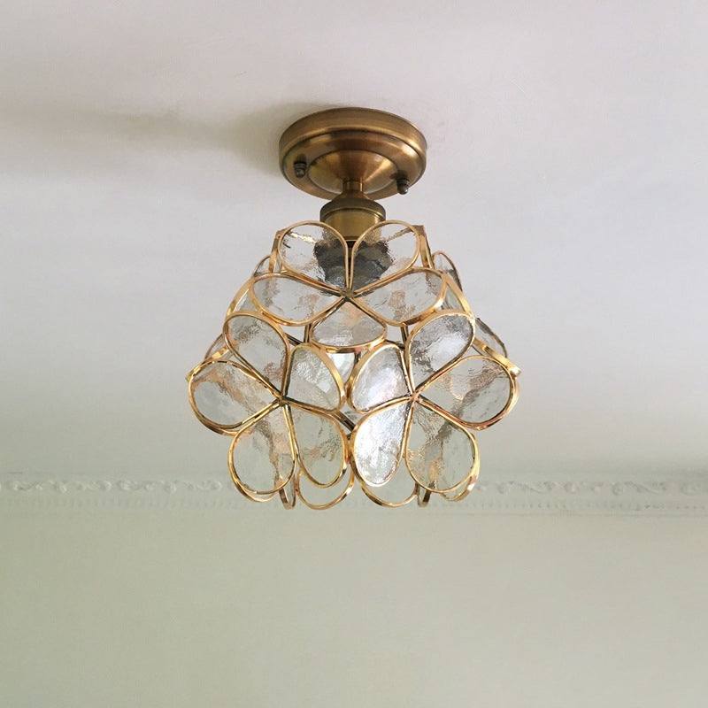 Bello Retro Flower Ceiling Light | Colourful PVC Flush Mount