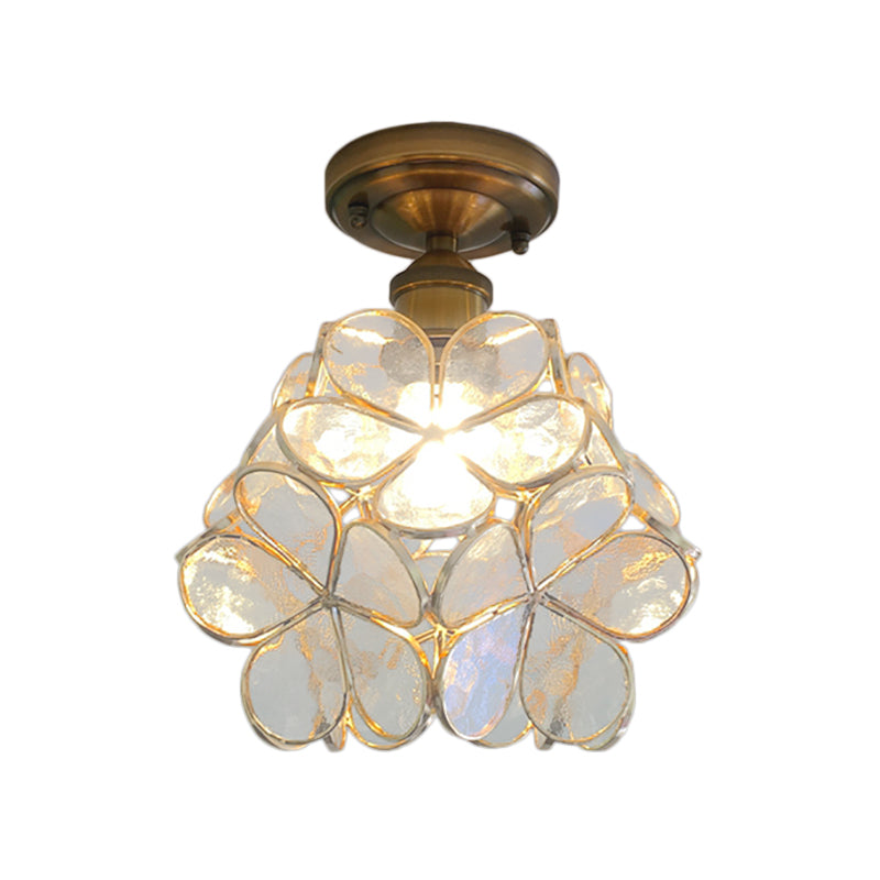 Bello Retro Flower Ceiling Light | Colourful PVC Flush Mount