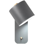 Rotatable Nordic Macaron Cylinder Wall Sconce Lamp - 1 Light