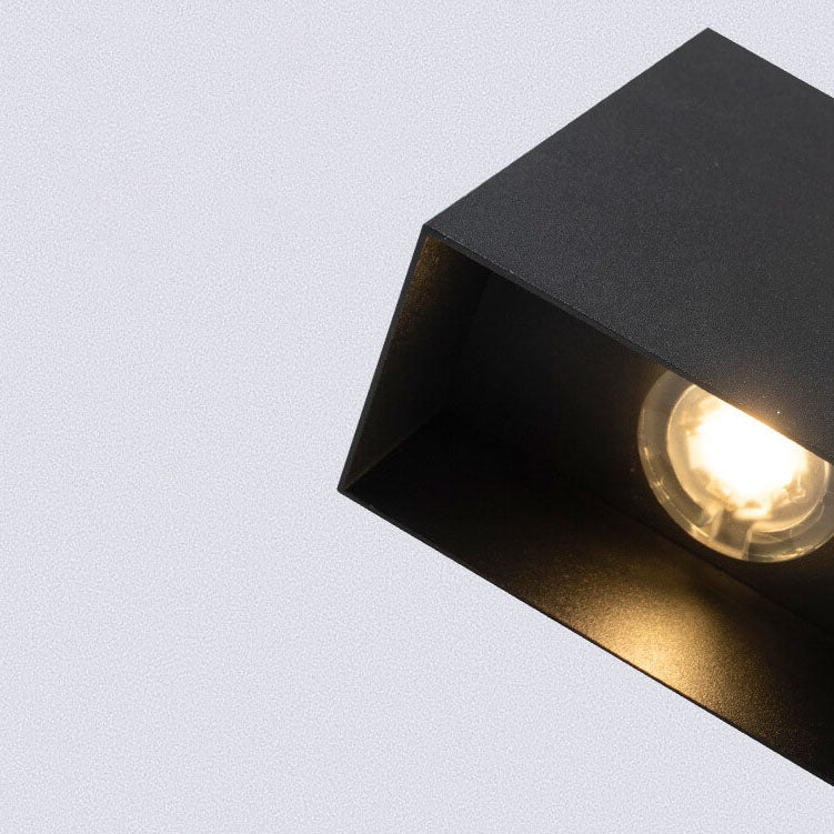 Sleek Minimalist Square Aluminum LED Wall Light