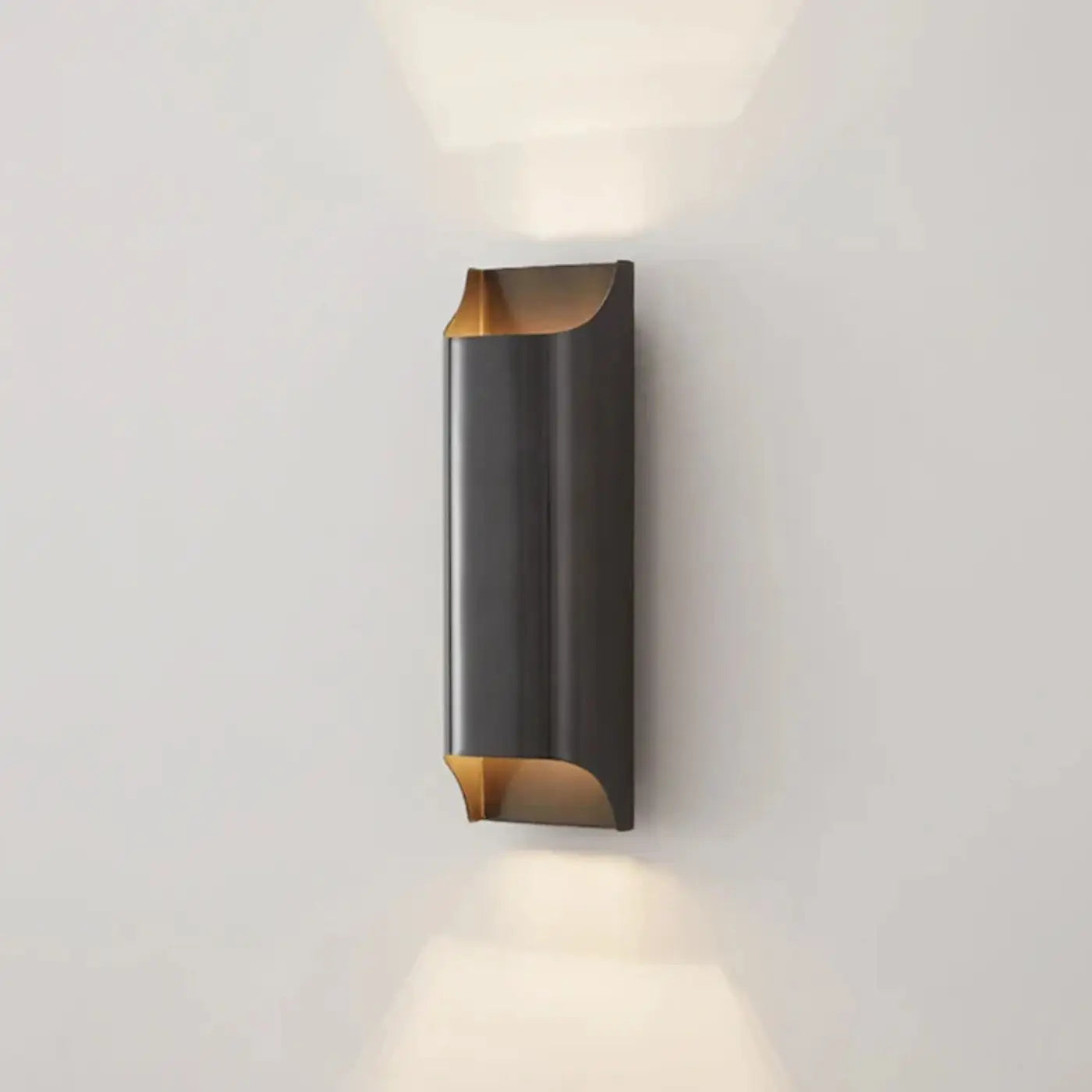 Celo Wandlamp | Moderne Up & Down Glow, Brushed Gold or Matte Black