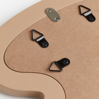 Bela Wave Design Mirror | Curvy Frame, High-Quality Glass