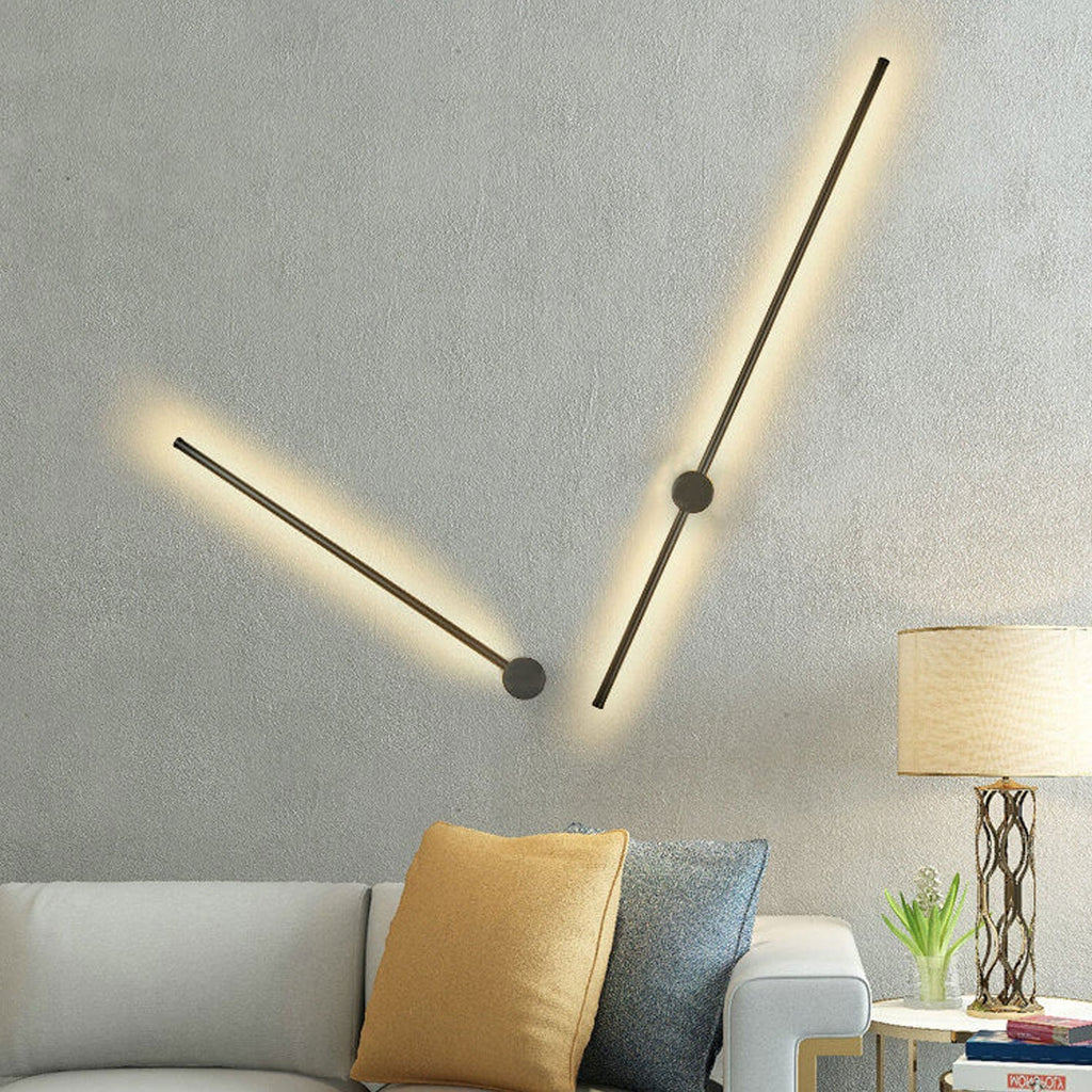 Sleek Aluminum LED Wall Sconce Light