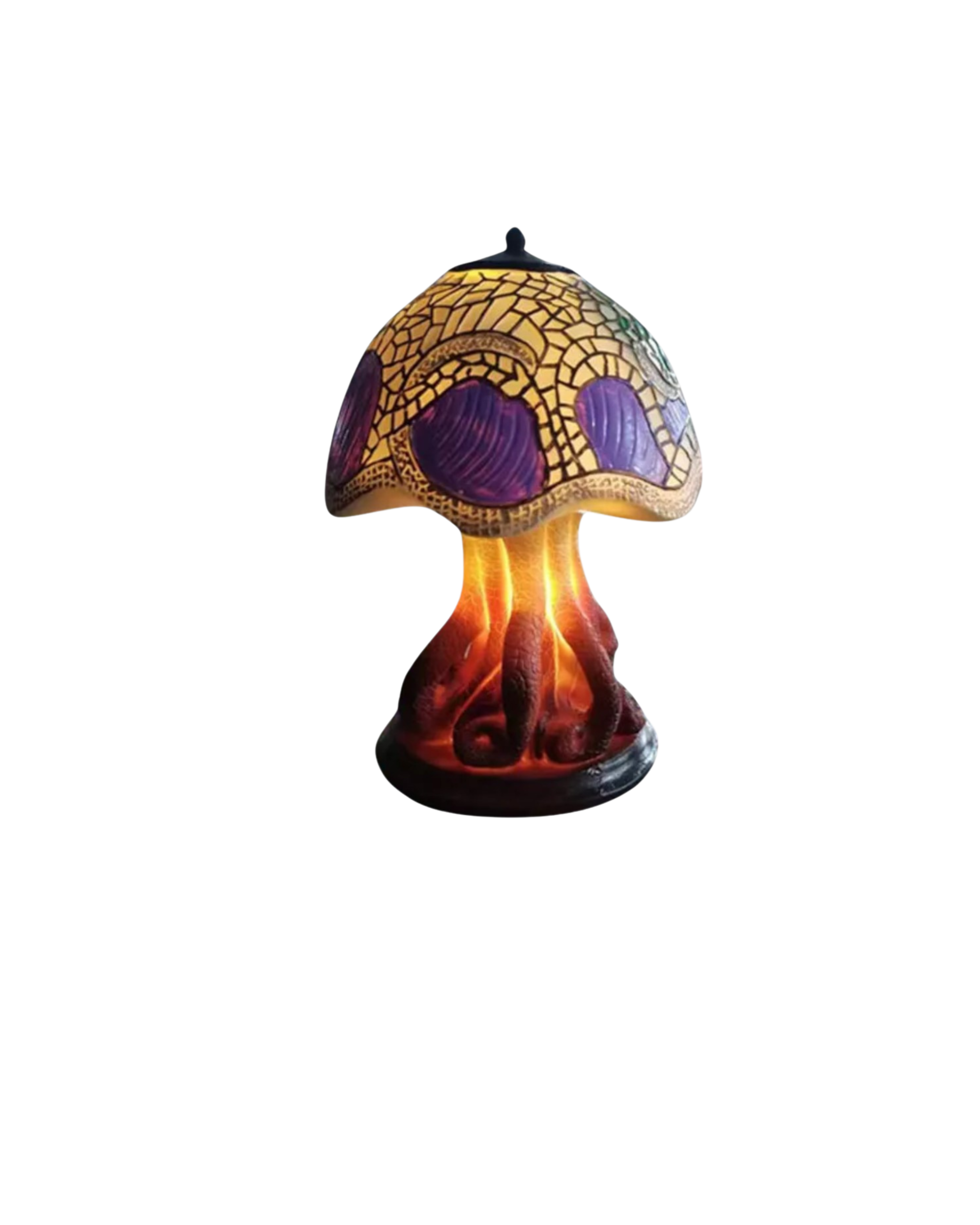 Vintage Mushroom Table Lamp LED 1-Light