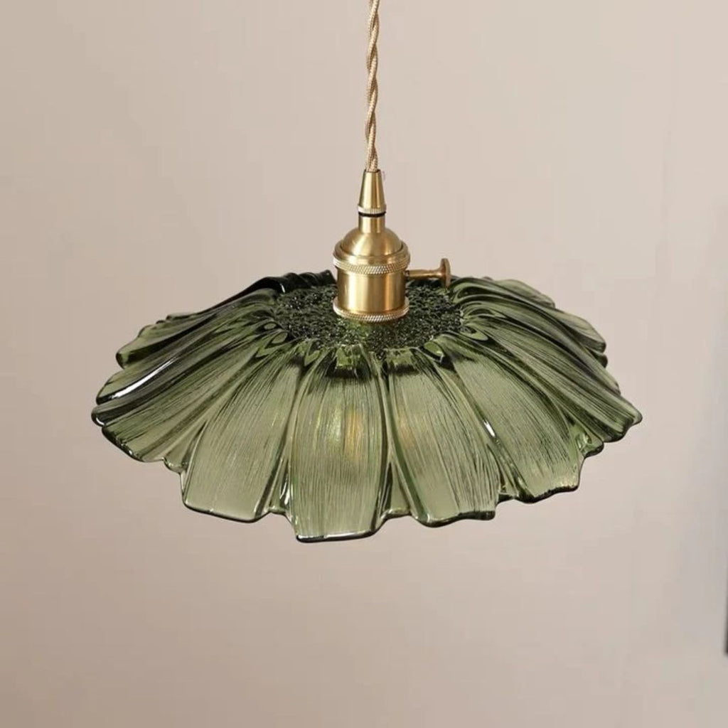 Bela Glass Pendant Light | Flower Shape, Adjustable Length 150 cm