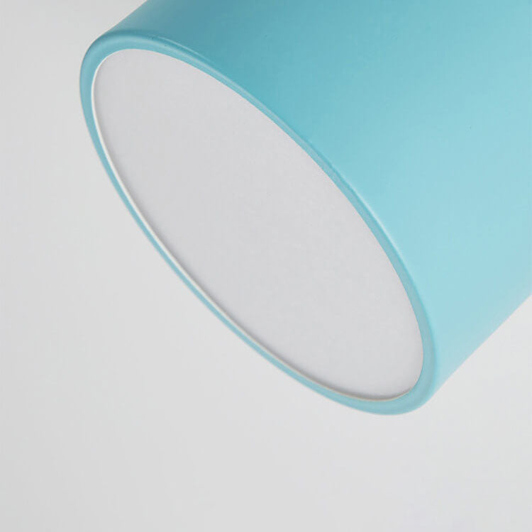 Solid Color Scandinavian Macaroon LED Flush Mount Ceiling Light