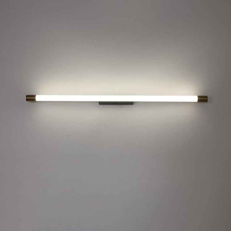 Contemporary Minimalist Thin Tube LED Wall Sconce Lamp