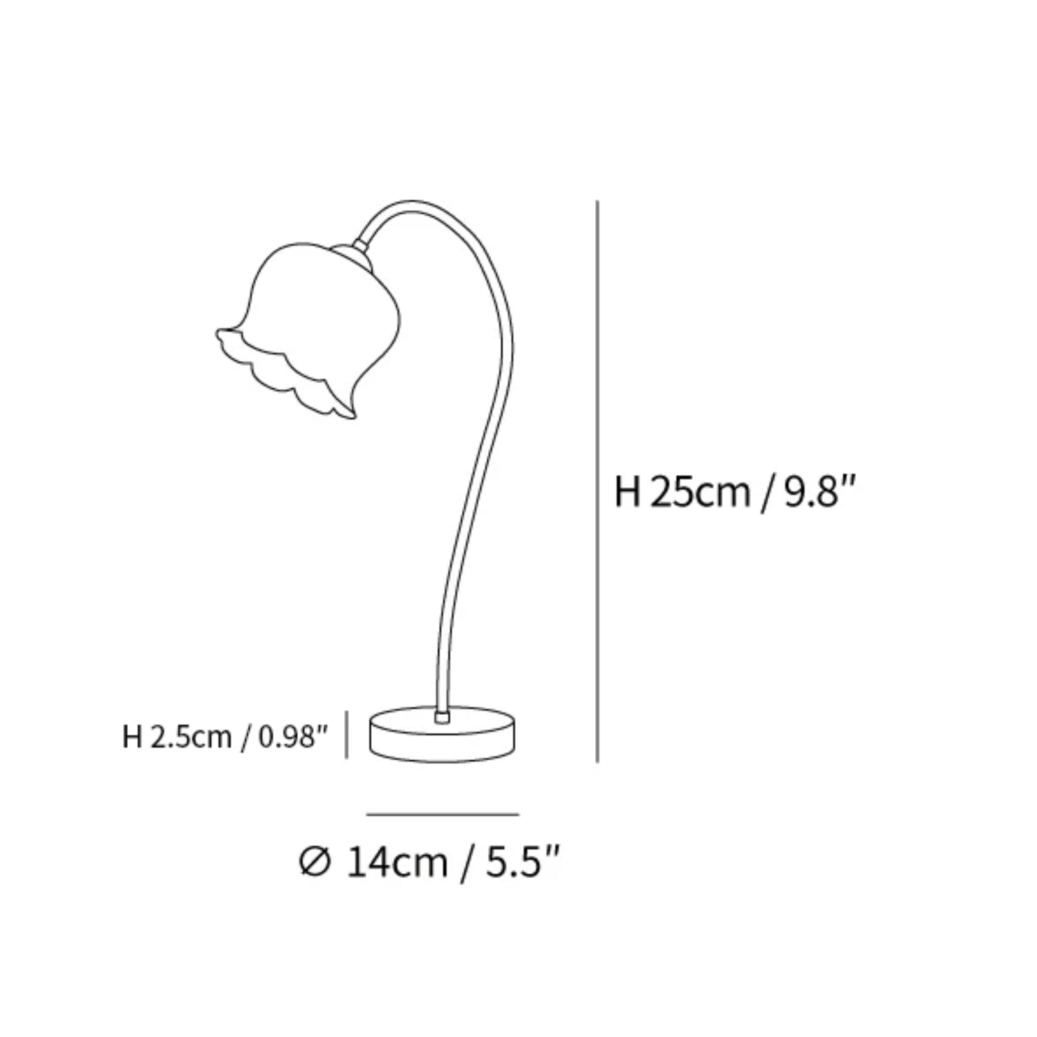 Floravyn – Flower-shaped Table Lamp with Natural Design