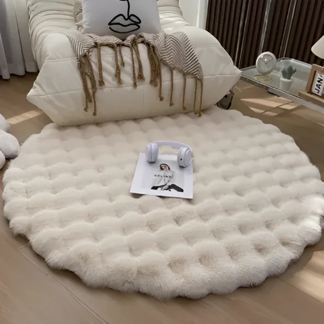 Cush - Round Floor Rug 90x90 Fleece
