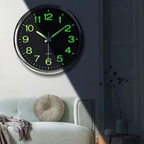 Klaro LED Wandklok | Heldere Weergave, Ø 30 cm