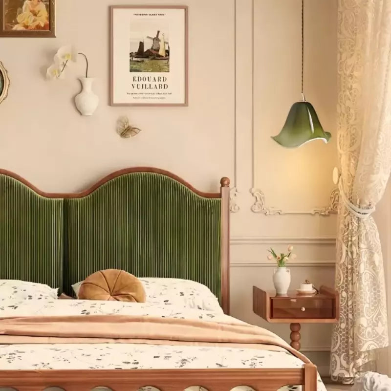 Virendéa - Retro Green Glass Pendant Lamp