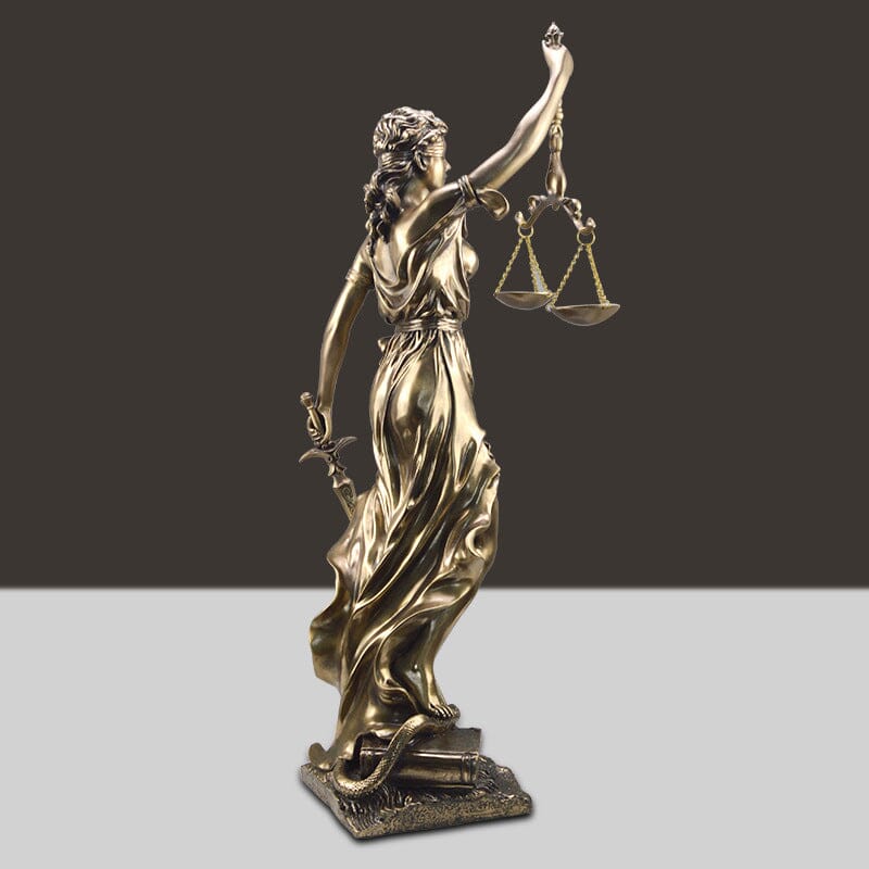 Justevara - Lady Justice Decorative Sculpture