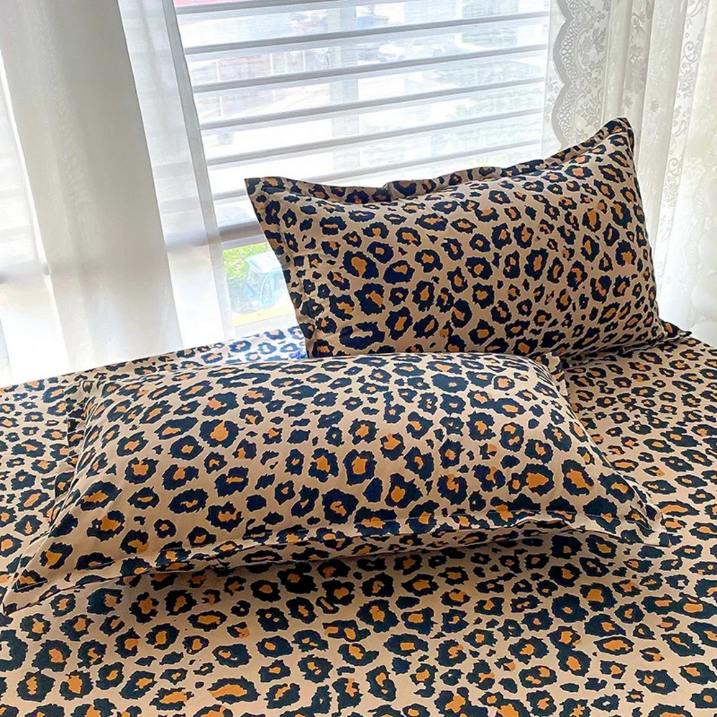 Savannah - Luxurious Bed Cover with Leopard Pattern