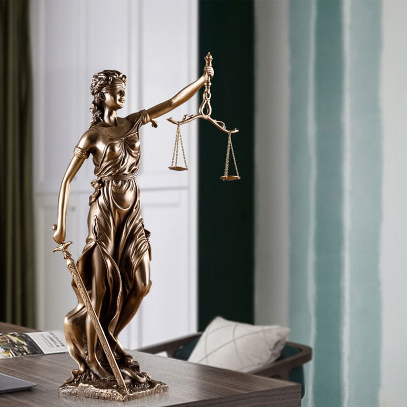 Justevara - Lady Justice Decorative Sculpture