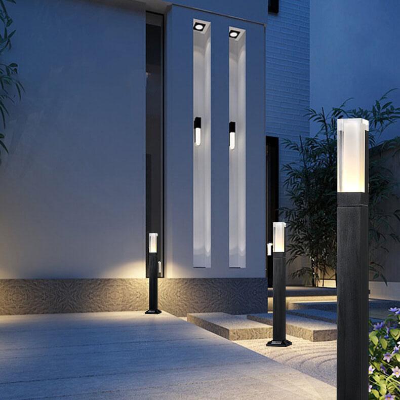 Outdoor Waterproof Acrylic LED Lawn Light Column for Garden