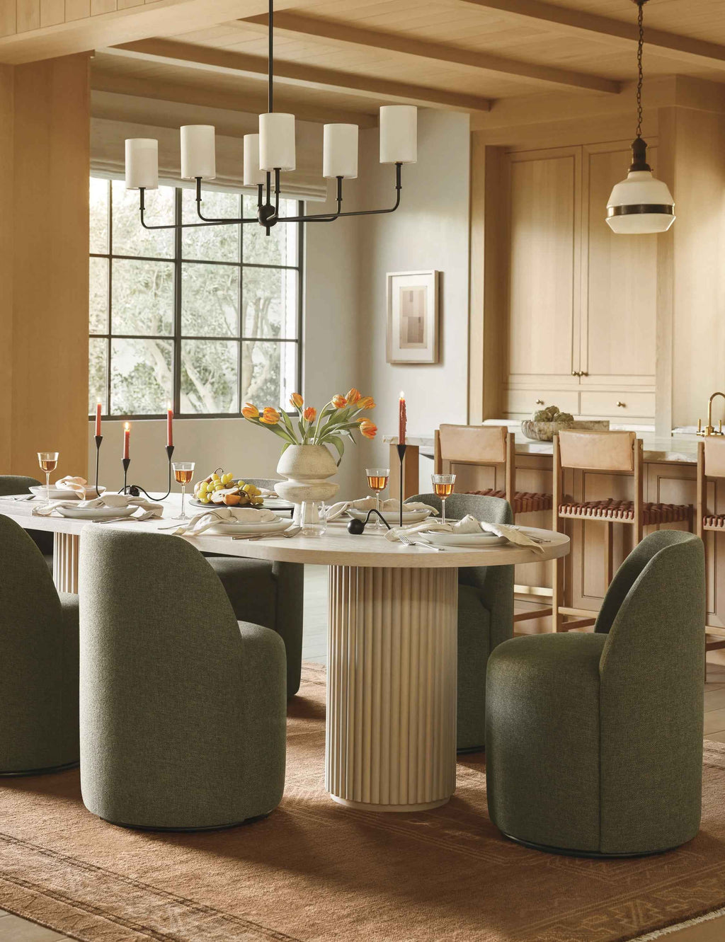 Mira Swivel Dining Chair | Modern Design, Bespoke Upholstery
