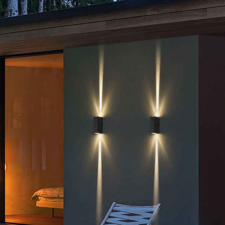 Fino LED Buitenlamp | Waterdicht, Up & Down Beam Aluminium