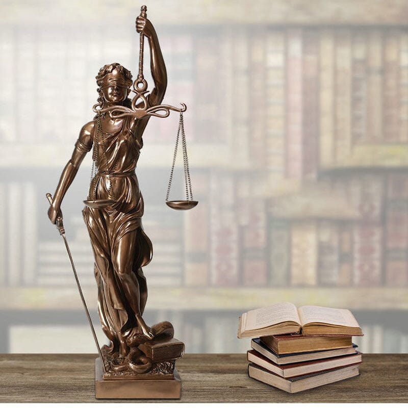 Justevara - Lady Justice Decorative Sculpture