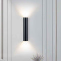 Minimalist Aluminum Cylindrical Wall Sconce with Two Lights