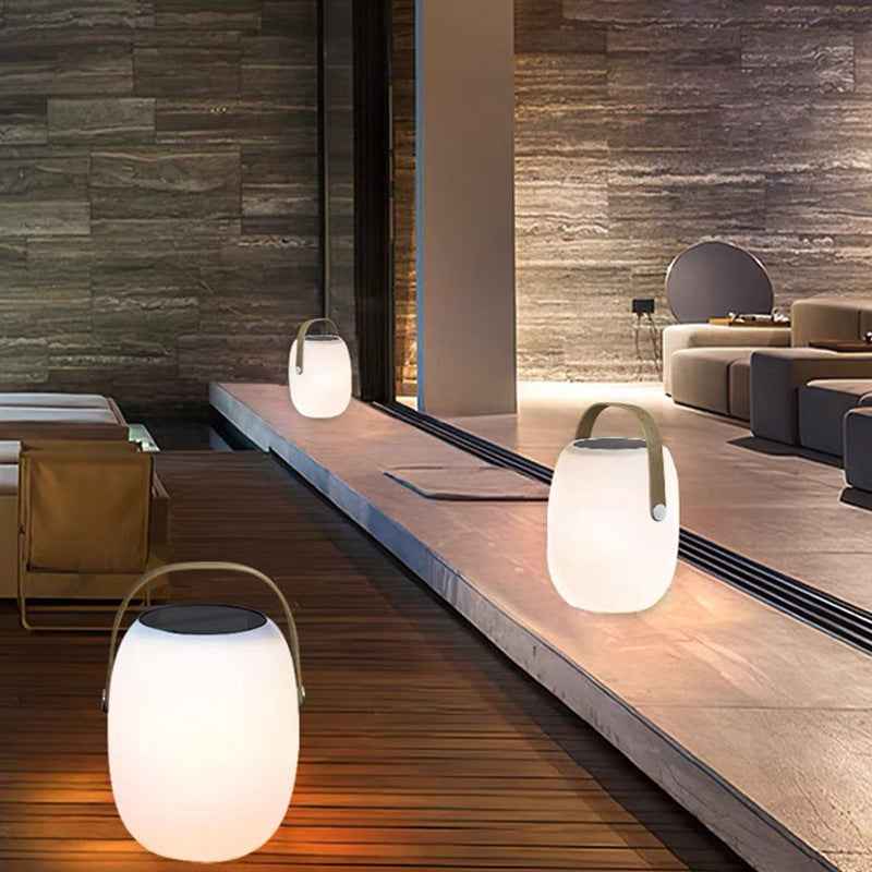 Waterproof Solar-Powered Portable LED Basket Light for Outdoor Decor