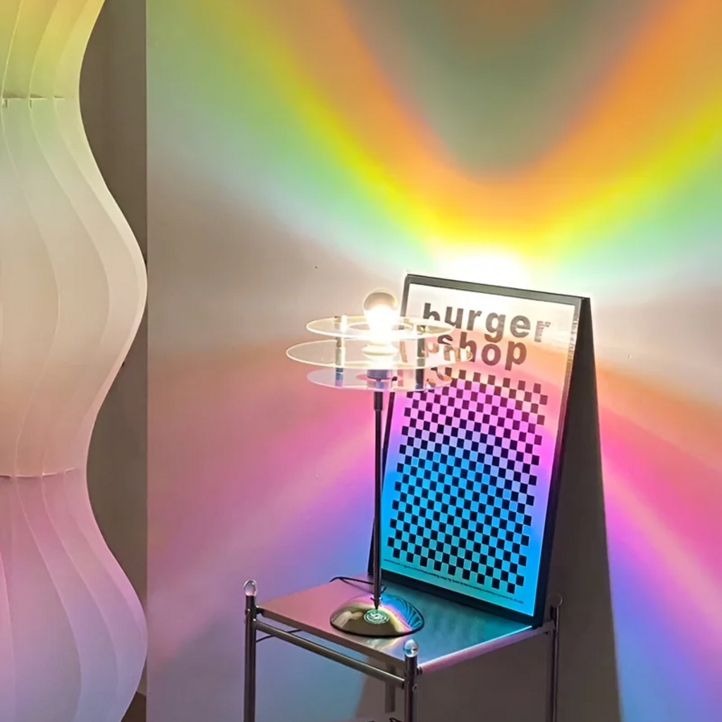 Sylinaea - Vintage Disc LED Table Lamp