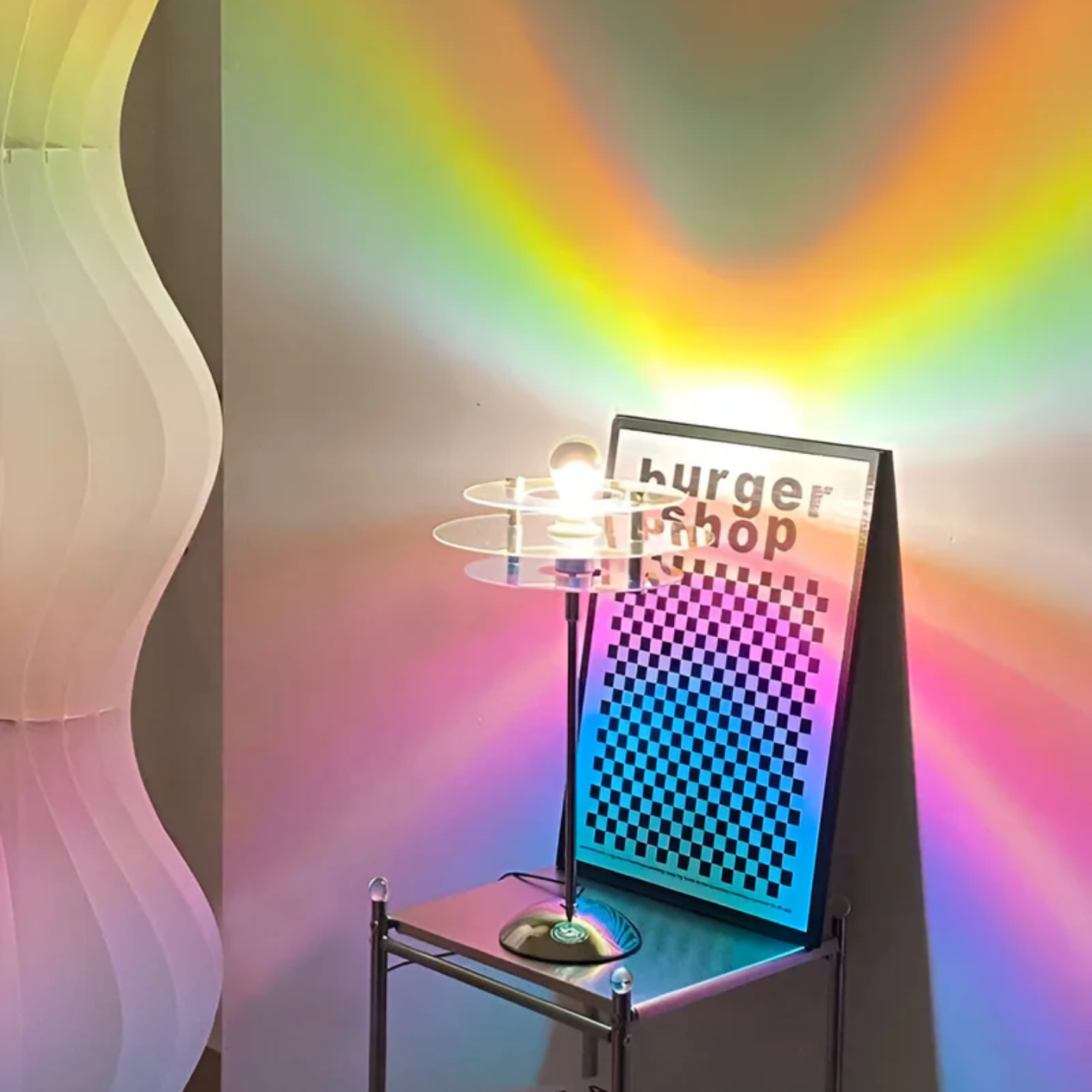 Sylinaea - Vintage Disc LED Table Lamp