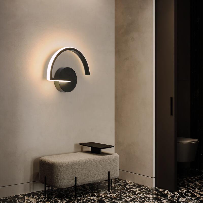 Bello LED Wall Light | Modern Minimalist Design, Ambient Halo Glow