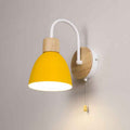 Northern Macaron Single-Light Wall Lamp with Zipper Switch
