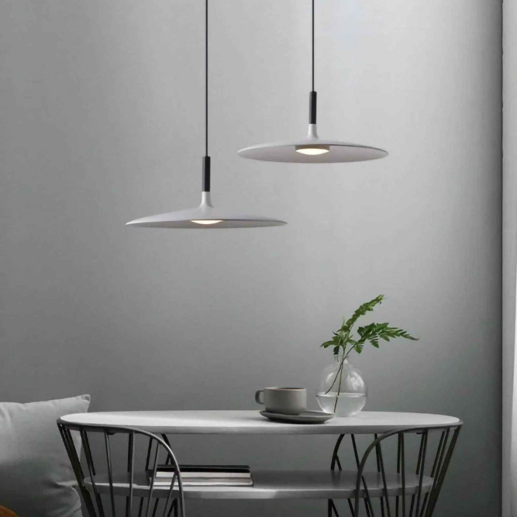 Skiva LED Hanglamp | Ultra-Plat Design, Neutraal Wit Licht