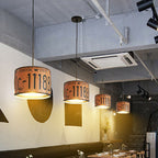 Modern Industrial Square and Rectangular Metal Chandelier with 3/5 Lights for Living Room