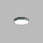 Nordic Macaron Diamond-Shaped Acrylic LED Flush Mount Ceiling Light