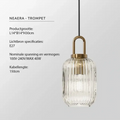 Neaera - Modern Glass Hanging Lamp