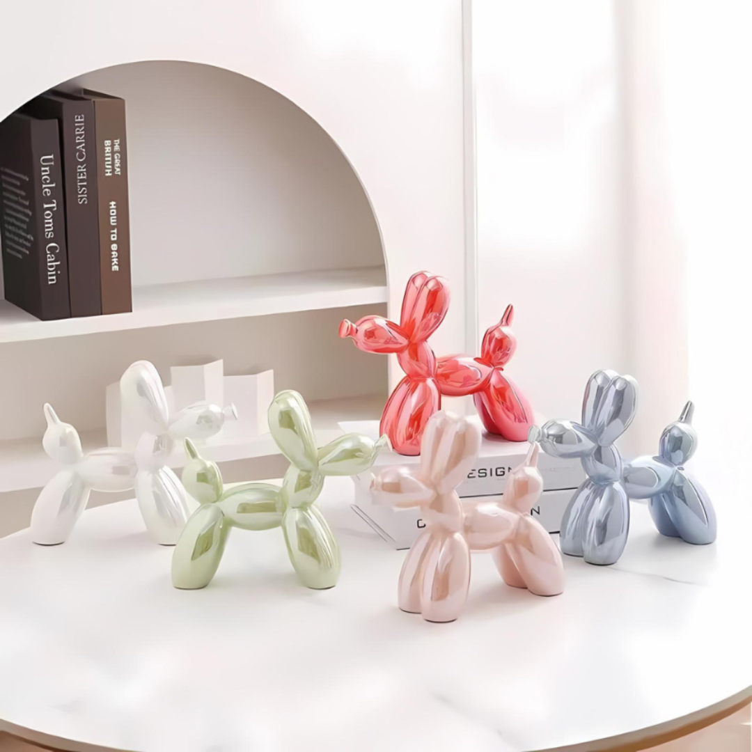 Nyxis - Decorative Ceramic Balloon Dog Statue