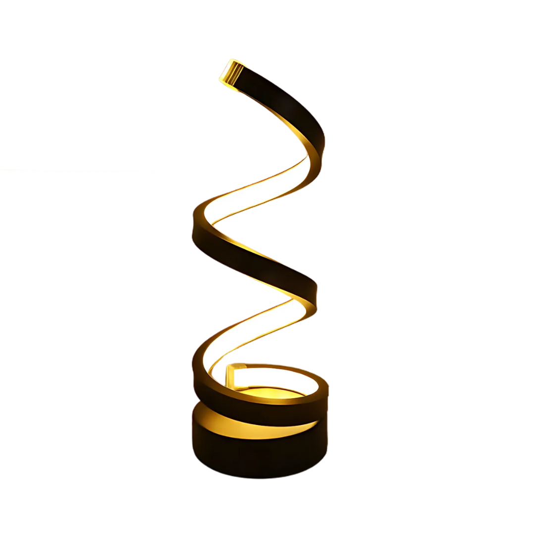Modern Spiral LED Table Lamp 1-Light