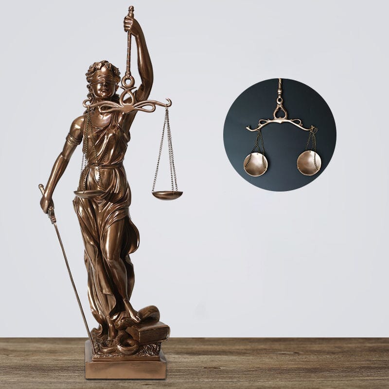 Justevara - Lady Justice Decorative Sculpture