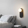 Nordic Minimalist Glass Ring 1-Light Wall Sconce