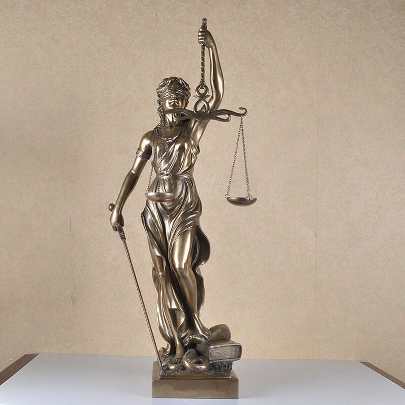 Justevara - Lady Justice Decorative Sculpture