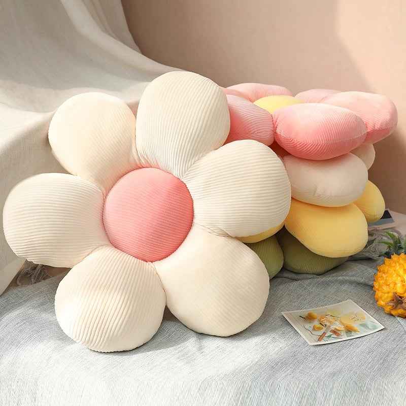 Fiora Decorative Pillow | Unique Floral Design, Soft Velvet