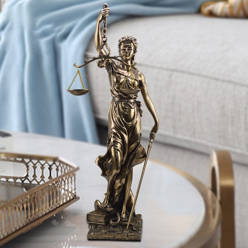 Justevara - Lady Justice Decorative Sculpture