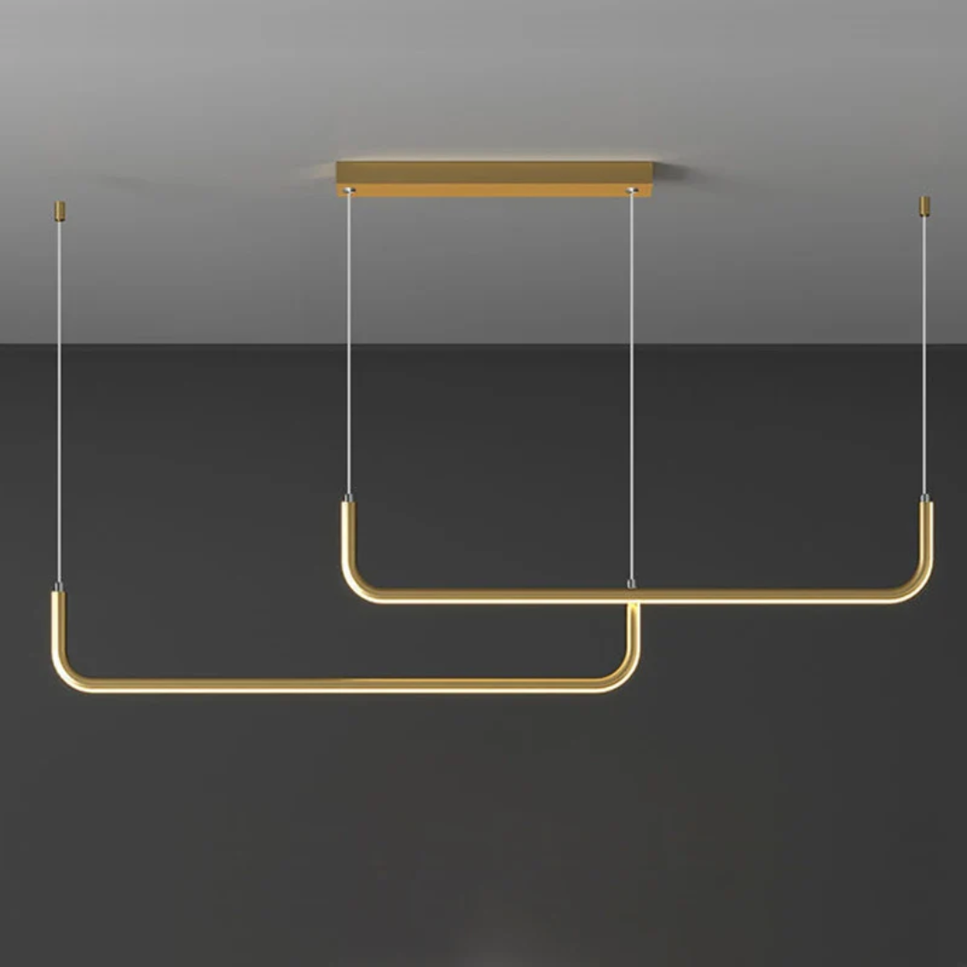 Bello Hanglamp | Metaal & Glas, Verstelbare Hoogte