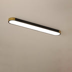 Contemporary Rectangular LED Flush Mount Ceiling Light with Minimalist Design