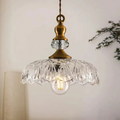 Aelius - Stylish Old-Fashioned Glass Hanging Lamp