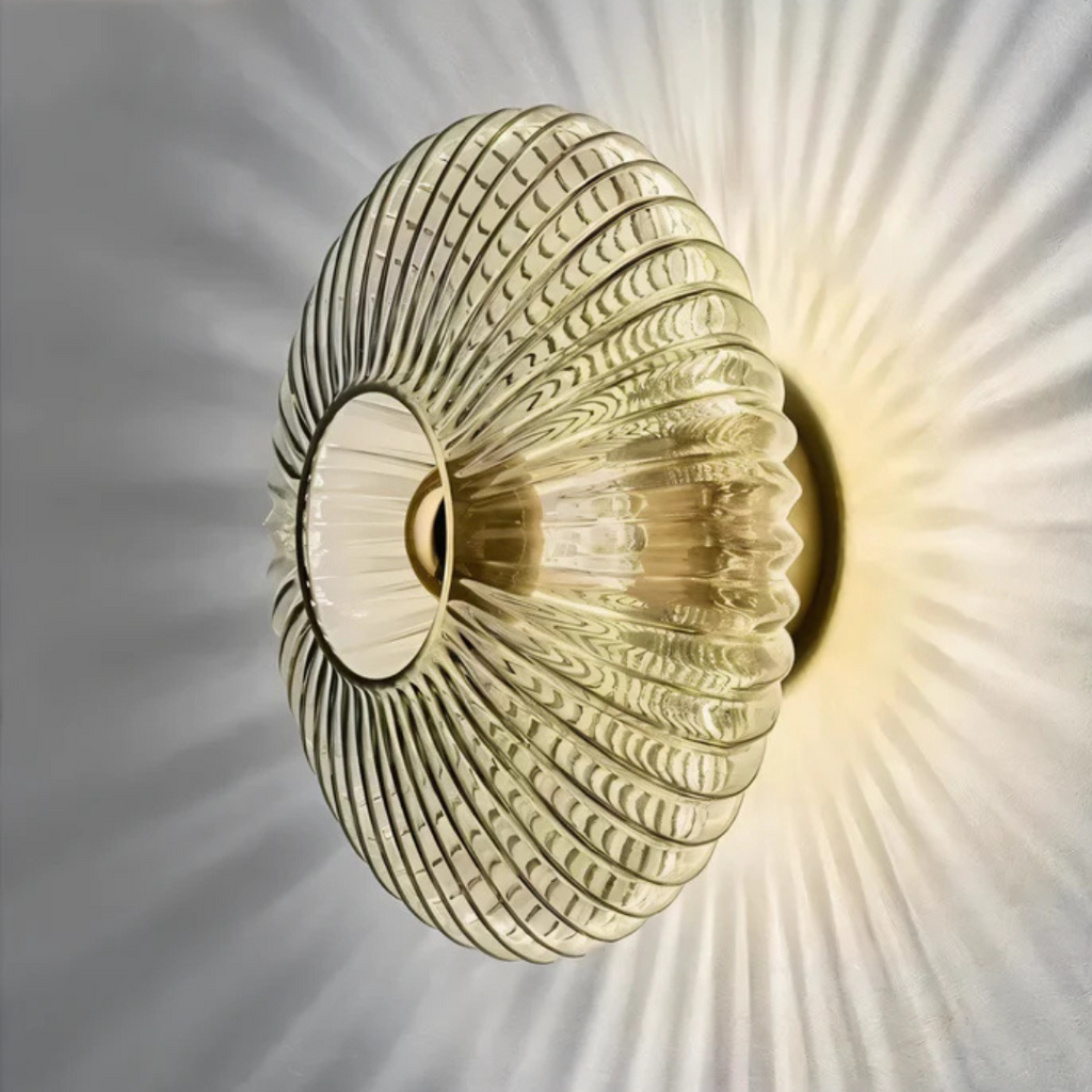 Nyxia Glass Wall Lamp - Indoor Wall Lighting