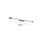 Contemporary Minimalist Thin Tube LED Wall Sconce Lamp