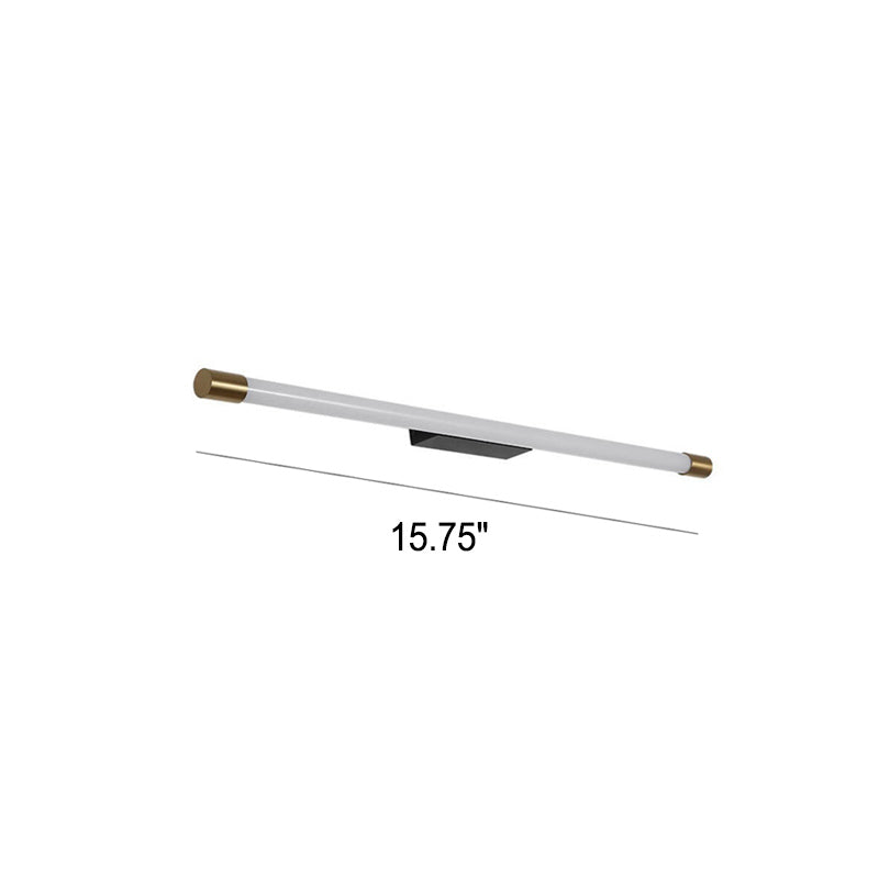 Contemporary Minimalist Thin Tube LED Wall Sconce Lamp