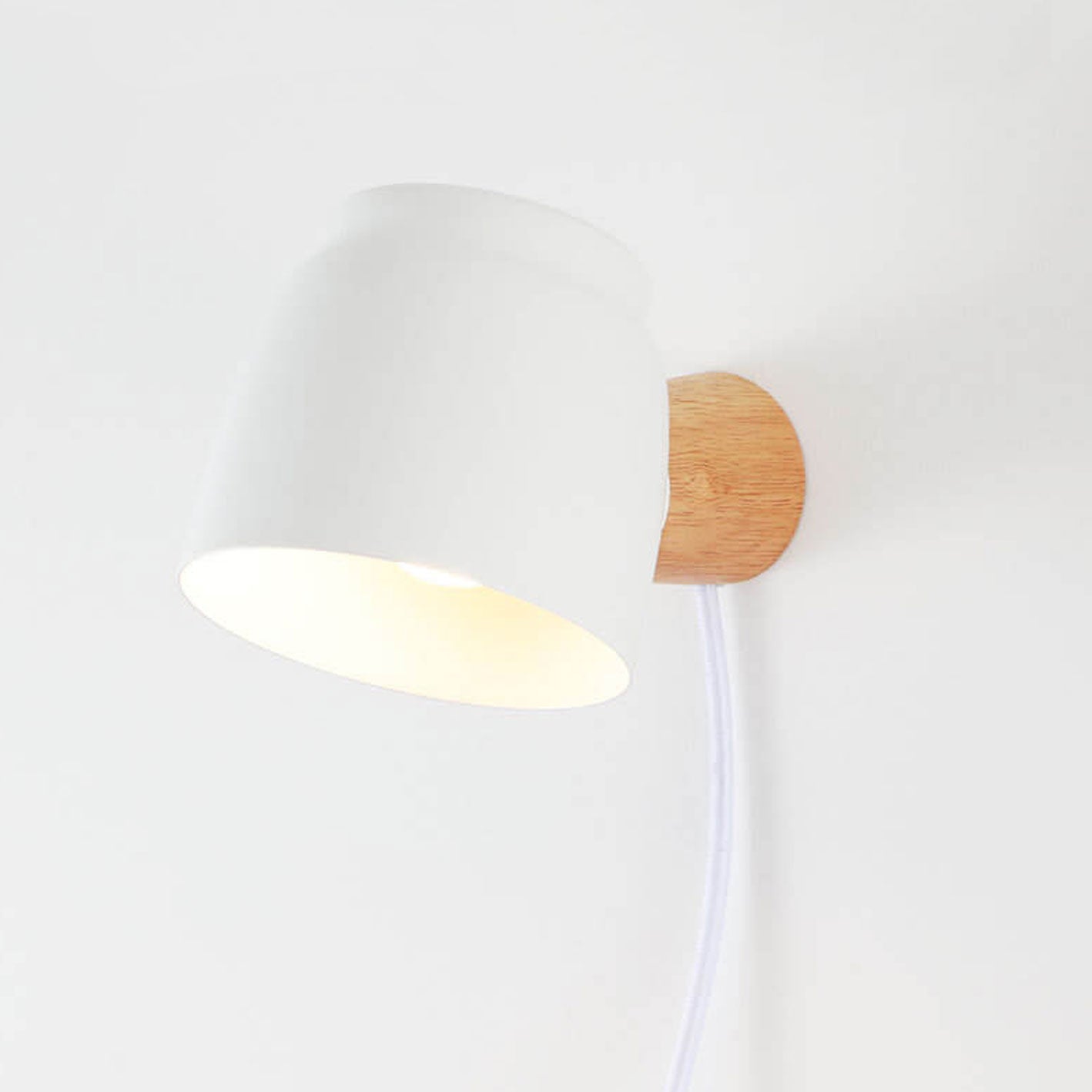 Rotatable Nordic Minimalist Column Barrel Wall Sconce Lamp - 1 Light