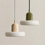 MorandiGlow: Minimalistic Pendant Light Made of Glass & Metal in Scandinavian Style – for Dining Rooms & Living Rooms