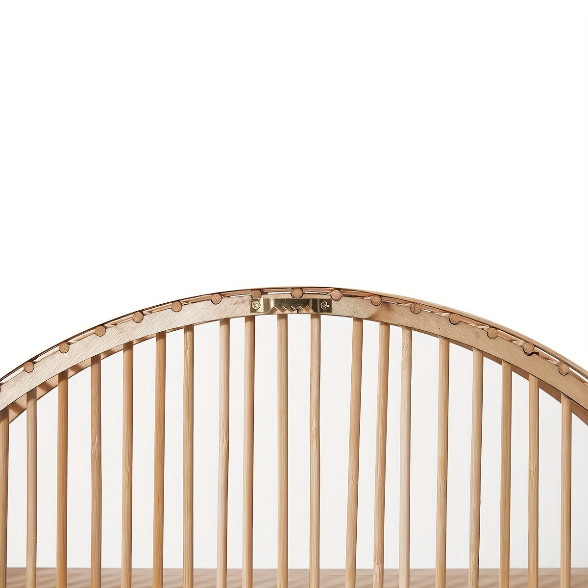 Bela Round Bamboo Shelf | Handmade, Eco-Friendly Wall Organizer