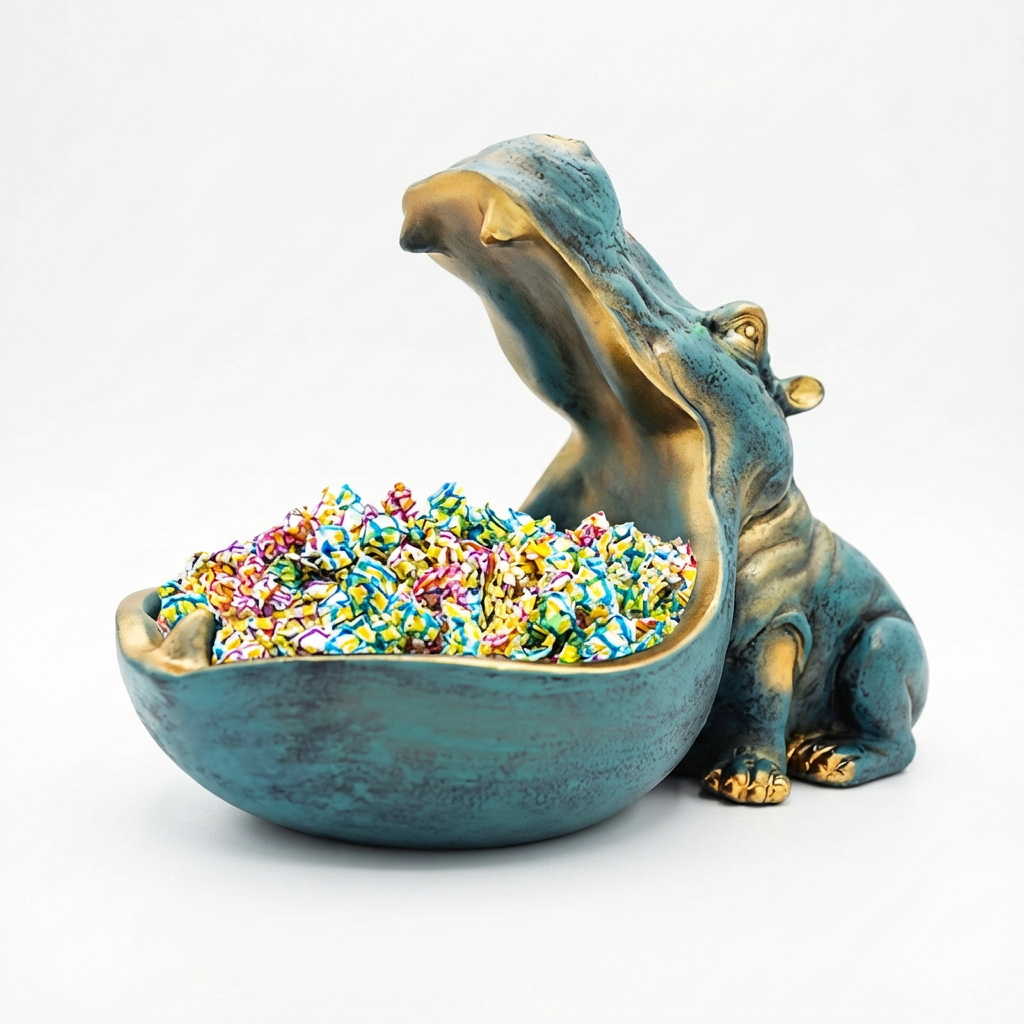 Valtero – Decorative Hippopotamus Statue